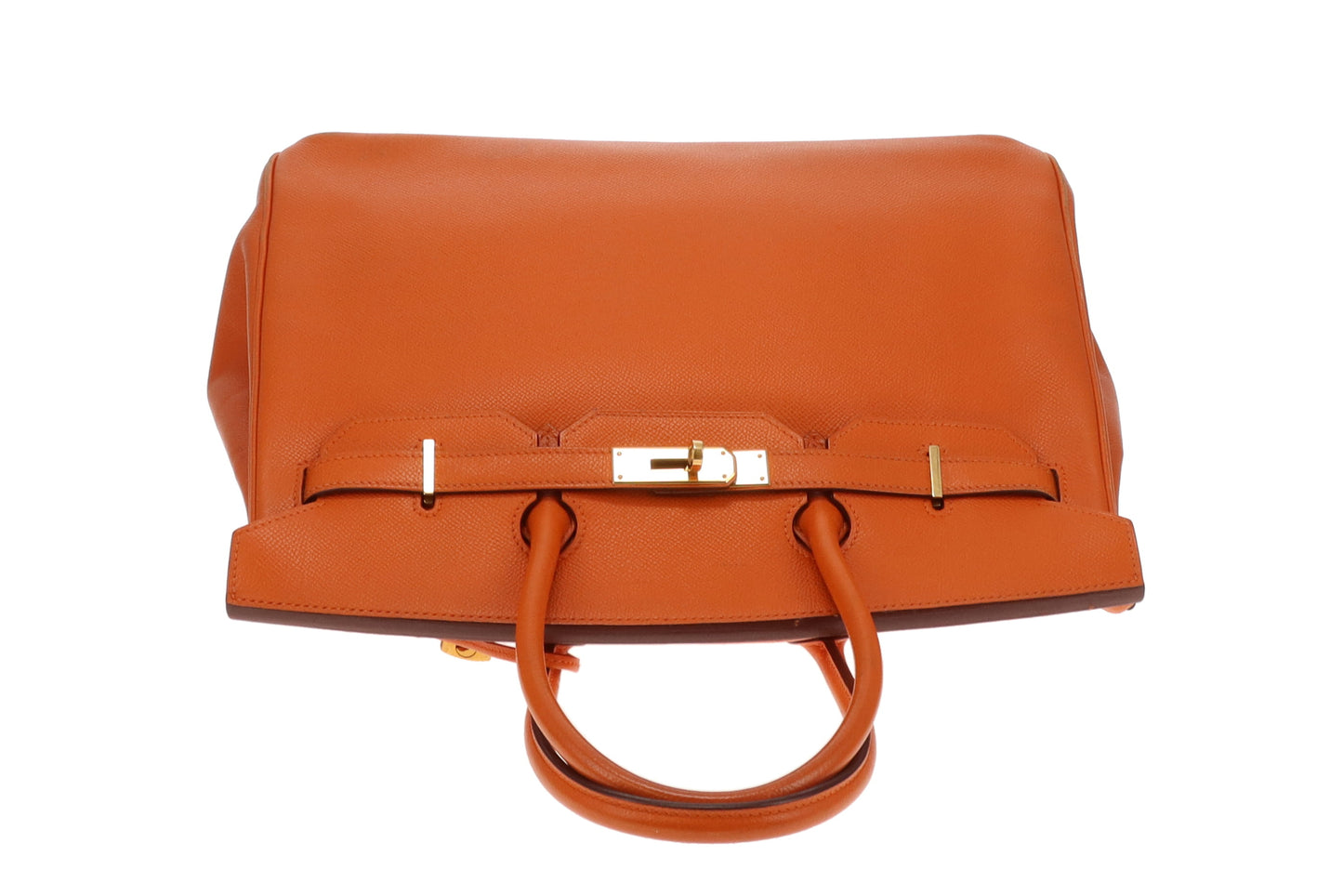 Hermes Birkin 35 Orange Epsom GHW 2007