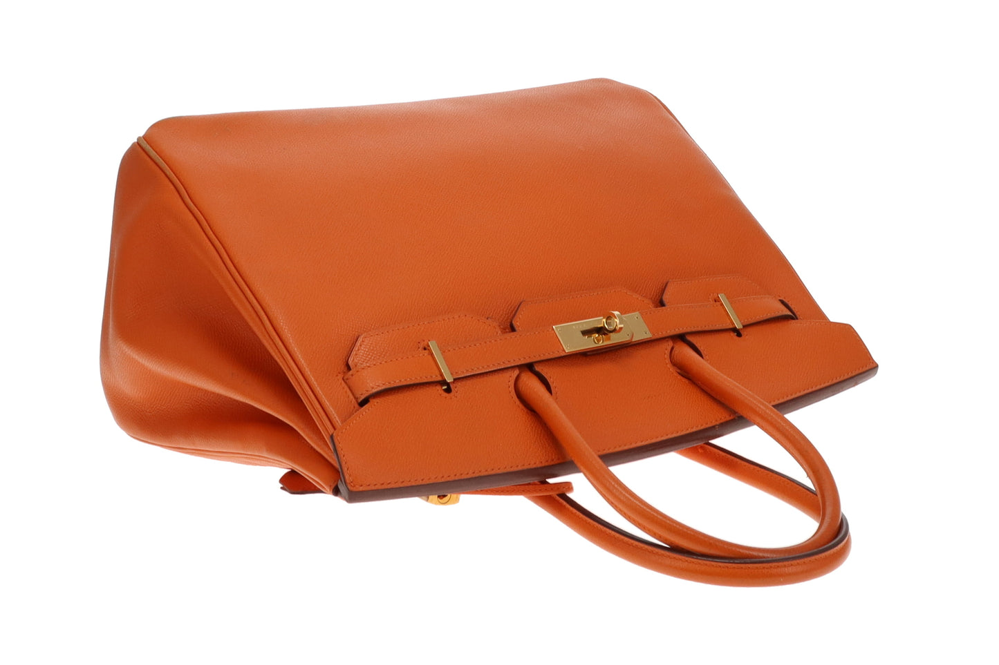 Hermes Birkin 35 Orange Epsom GHW 2007
