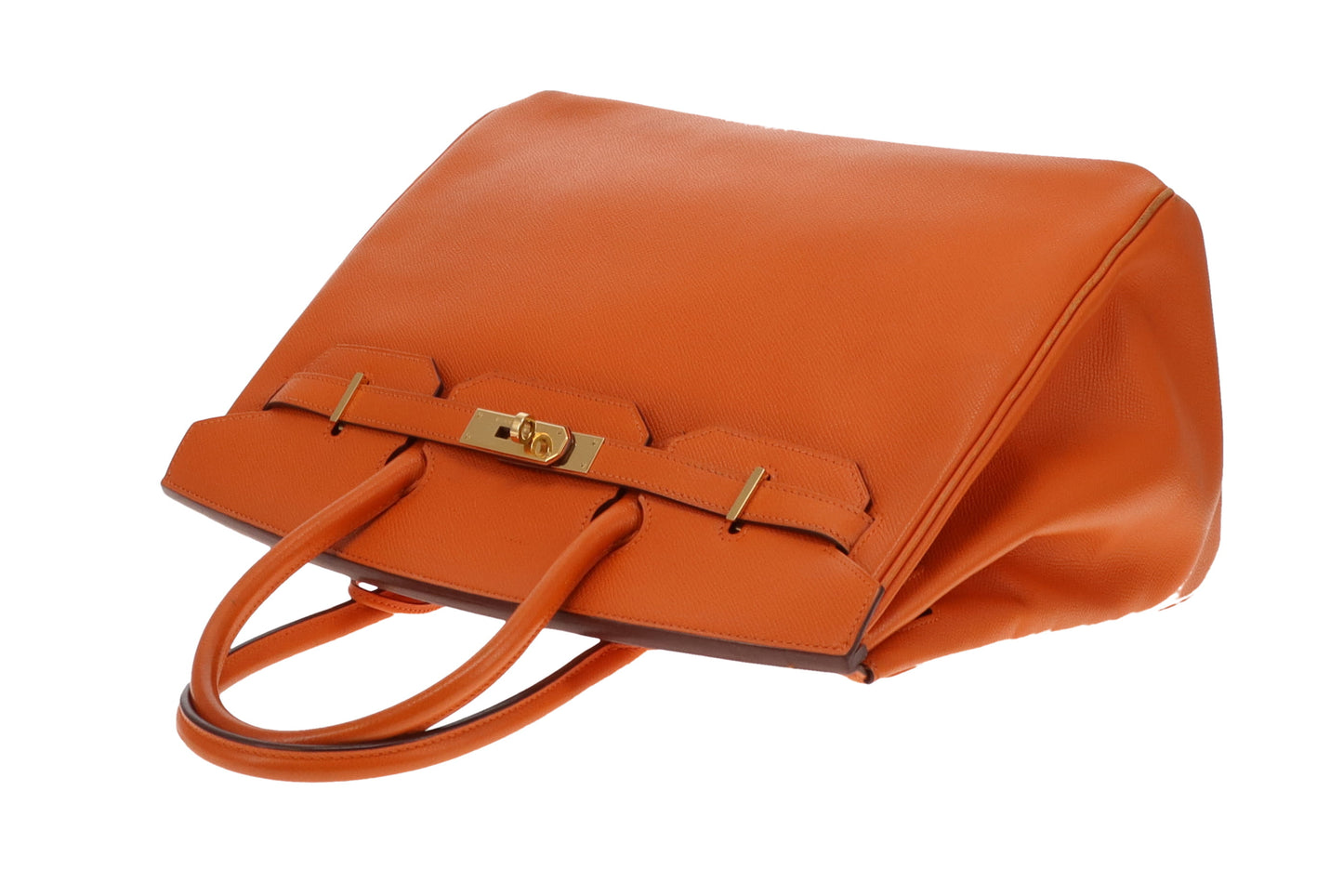 Hermes Birkin 35 Orange Epsom GHW 2007