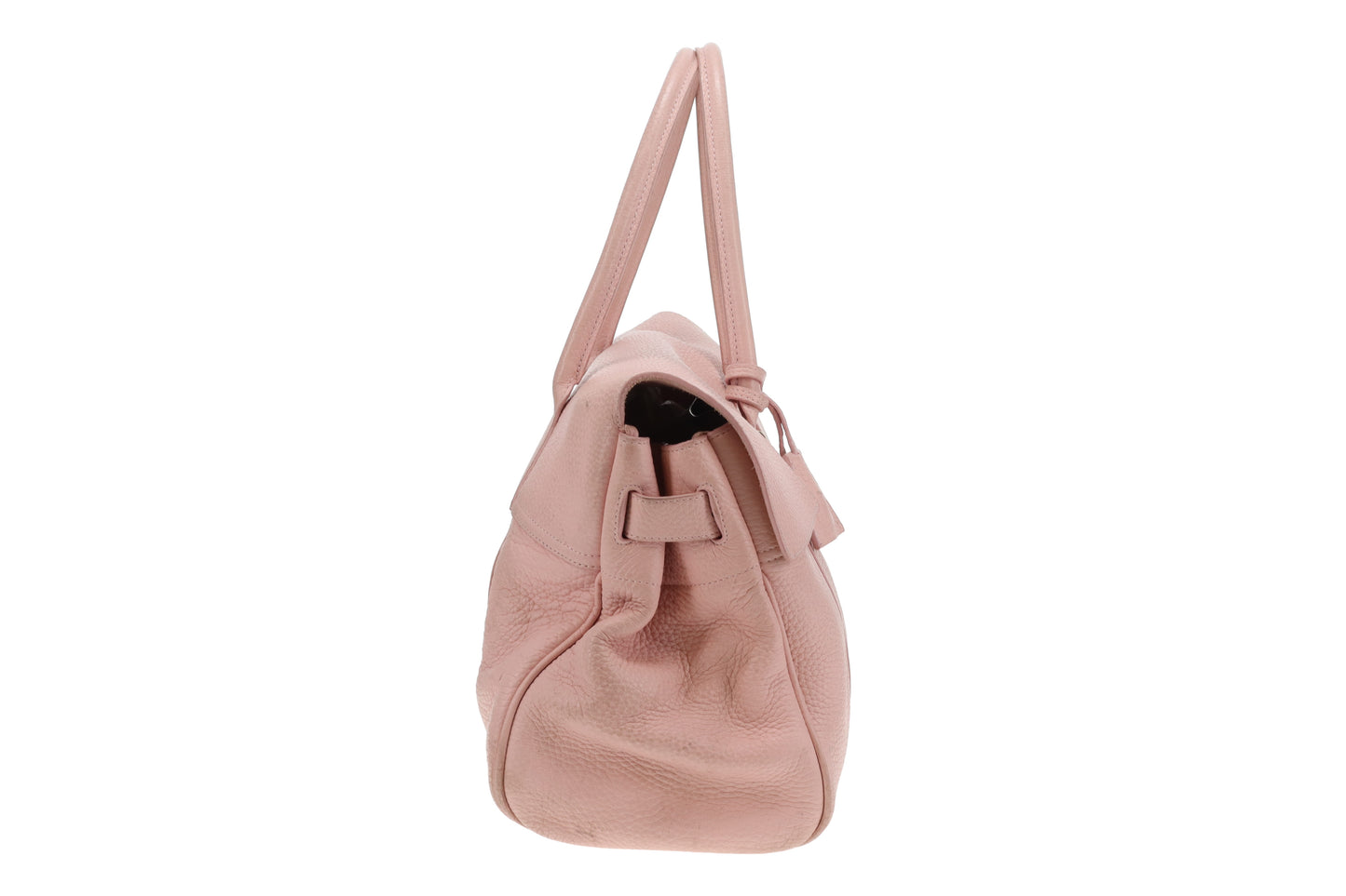 Mulberry Bayswater – Baby Pink Heavy Grain with Gold Hardware