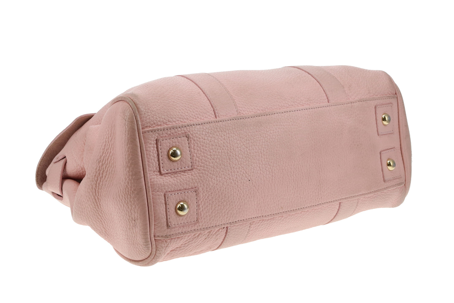 Mulberry Bayswater – Baby Pink Heavy Grain with Gold Hardware