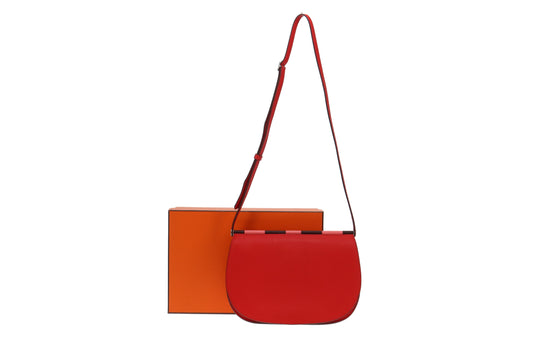 Hermes Clemence and Mysore Goatskin Saut 25 Bag 2019