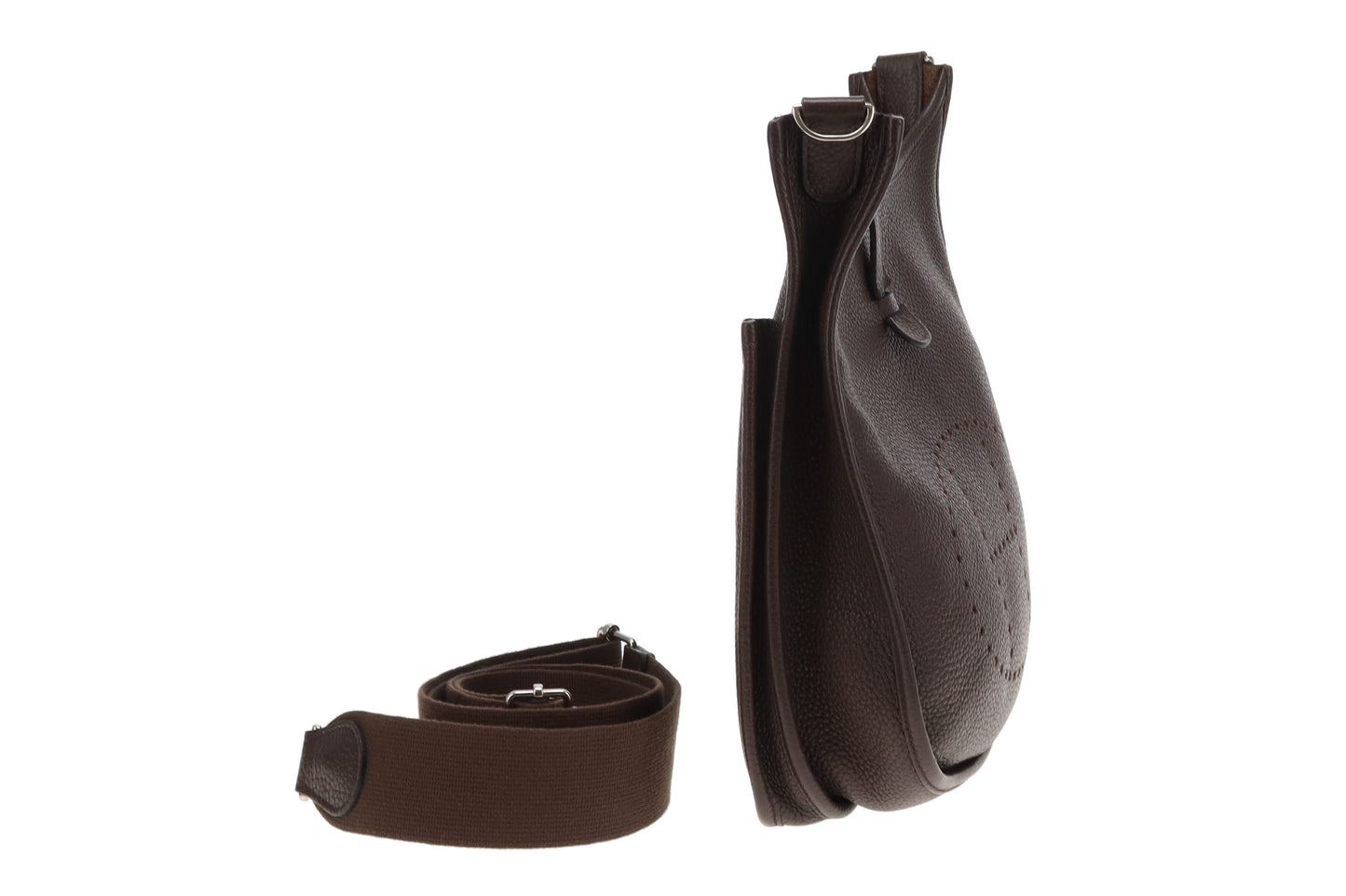Hermes Evelyne III PM Cafe Clemence Leather