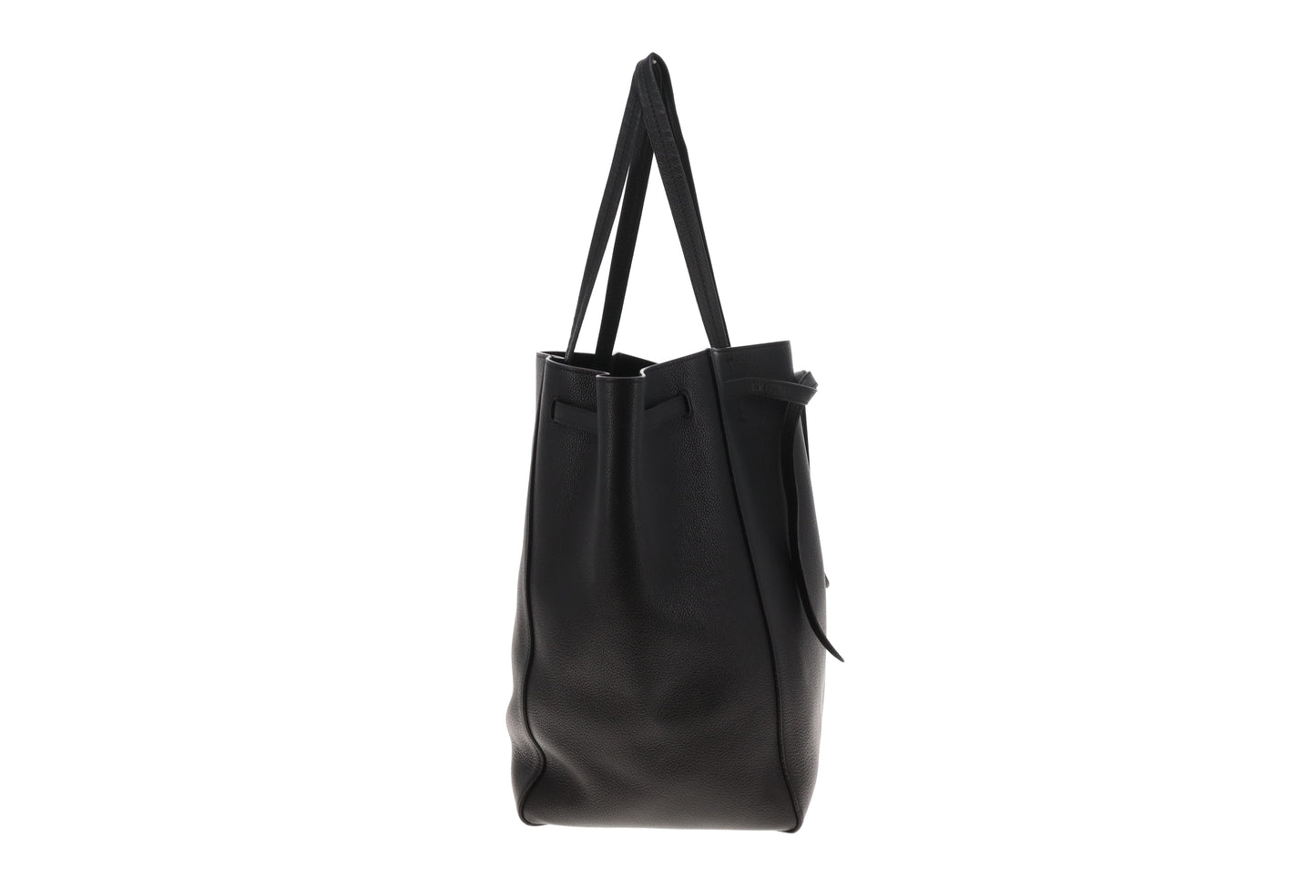 Celine Phantom Cabas Black Leather