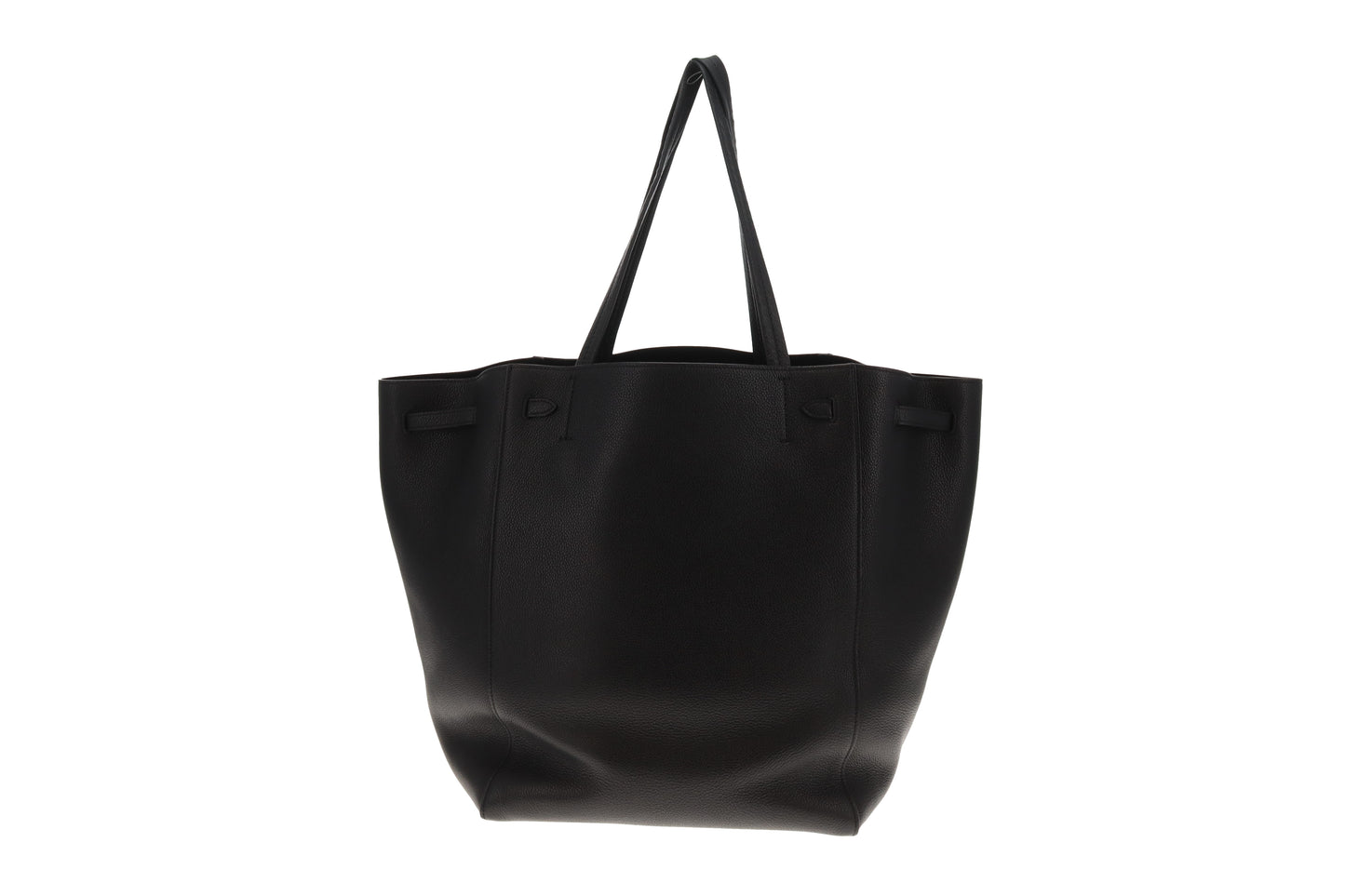 Celine Phantom Cabas Black Leather