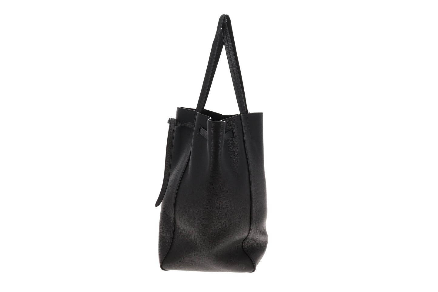 Celine Phantom Cabas Black Leather