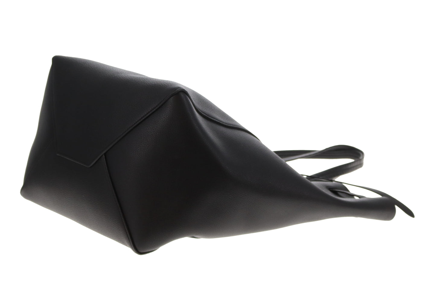 Celine Phantom Cabas Black Leather