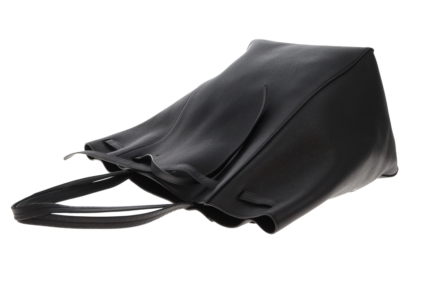 Celine Phantom Cabas Black Leather