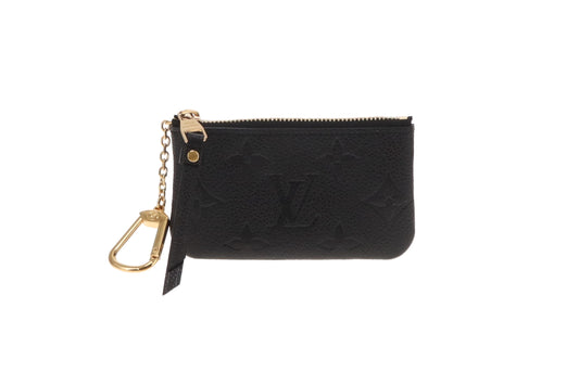 Louis Vuitton Porte Cles Noir Empreinte