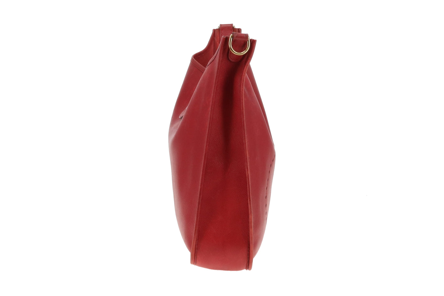 Hermes Vintage Rouge Evelyne I GM Epsom Leather 1997