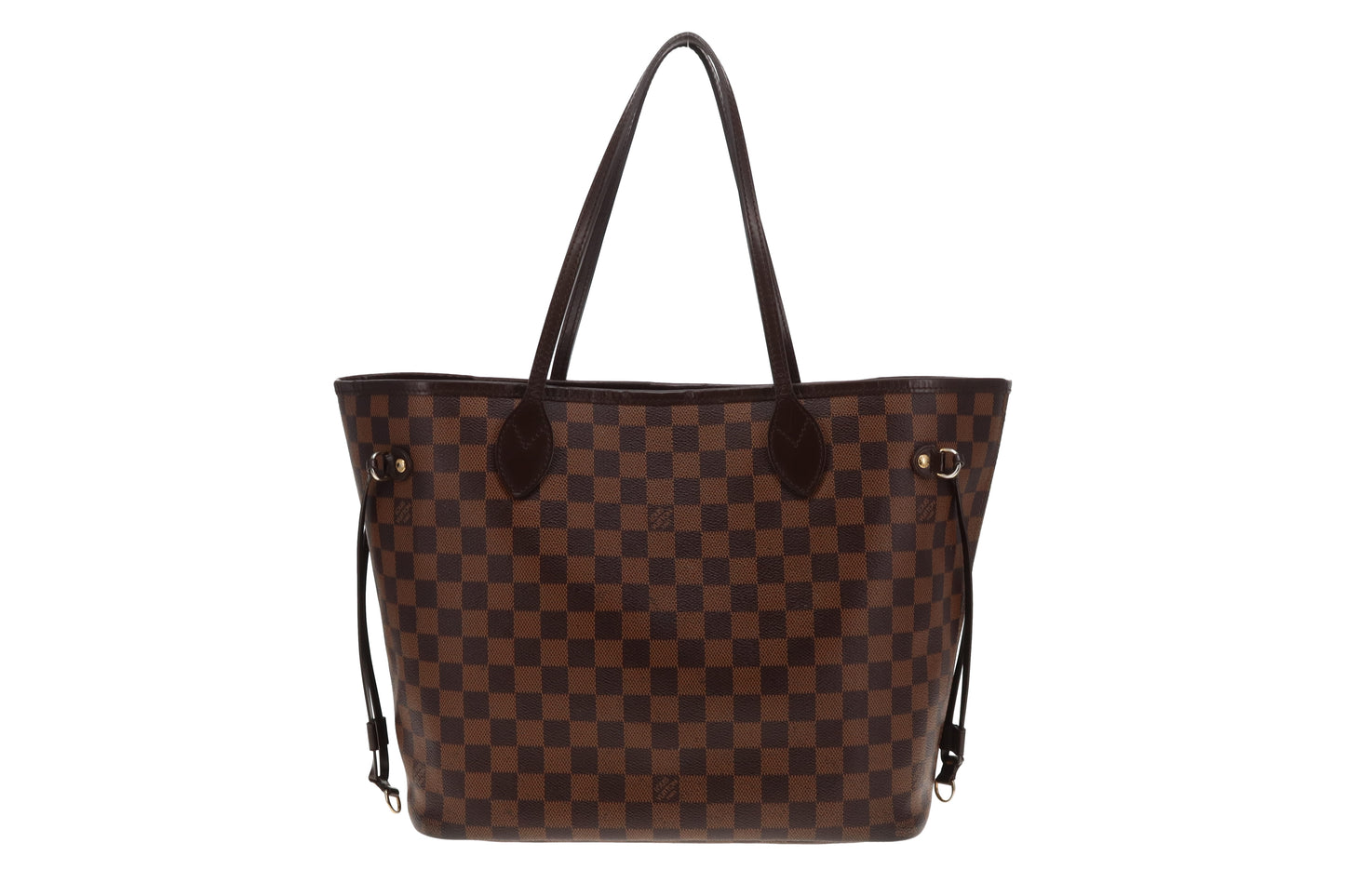 Louis Vuitton Neverfull MM with Pochette Classic Damier Ebene SF0175 - 2015