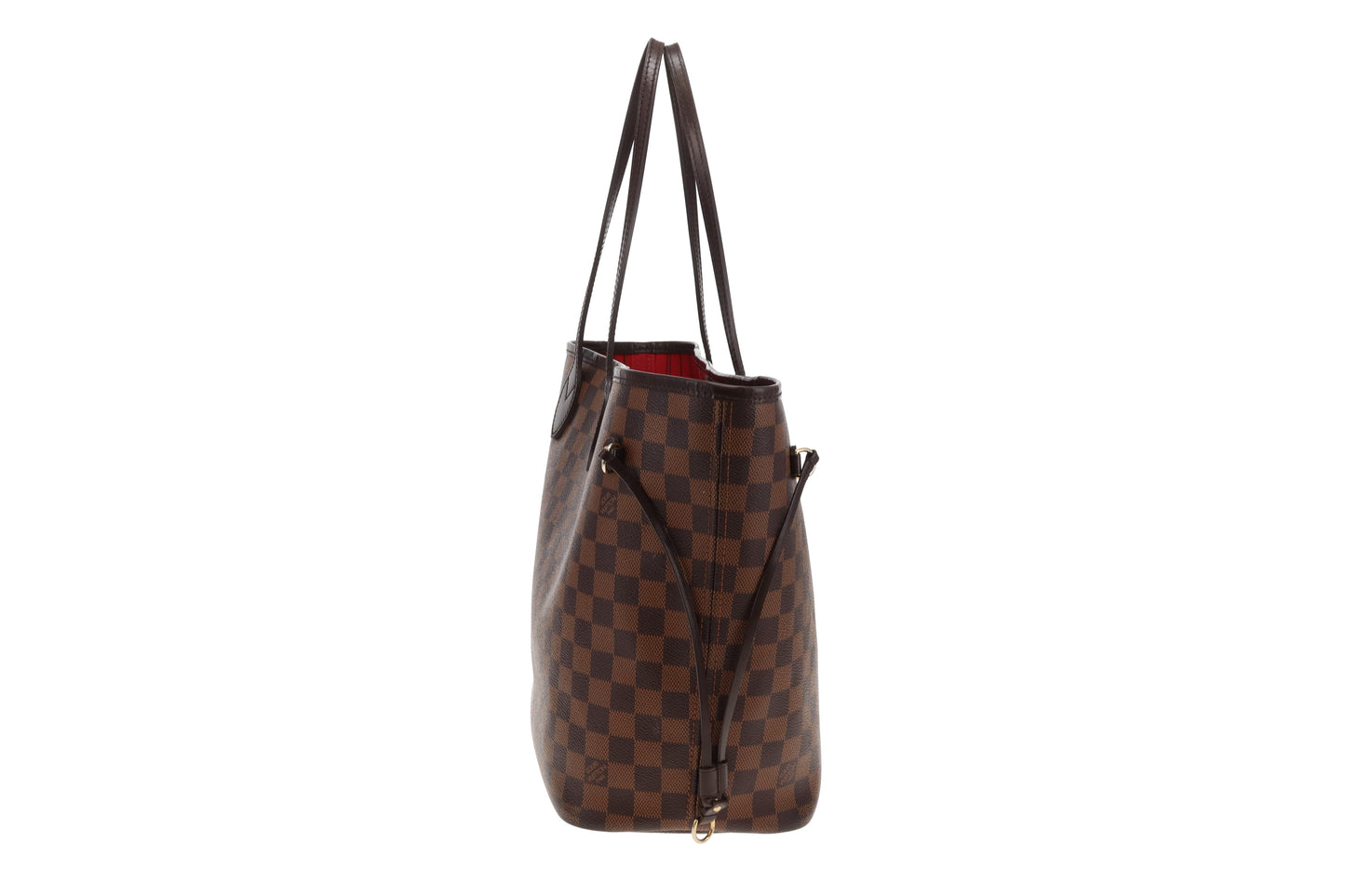 Louis Vuitton Neverfull MM with Pochette Classic Damier Ebene SF0175 - 2015