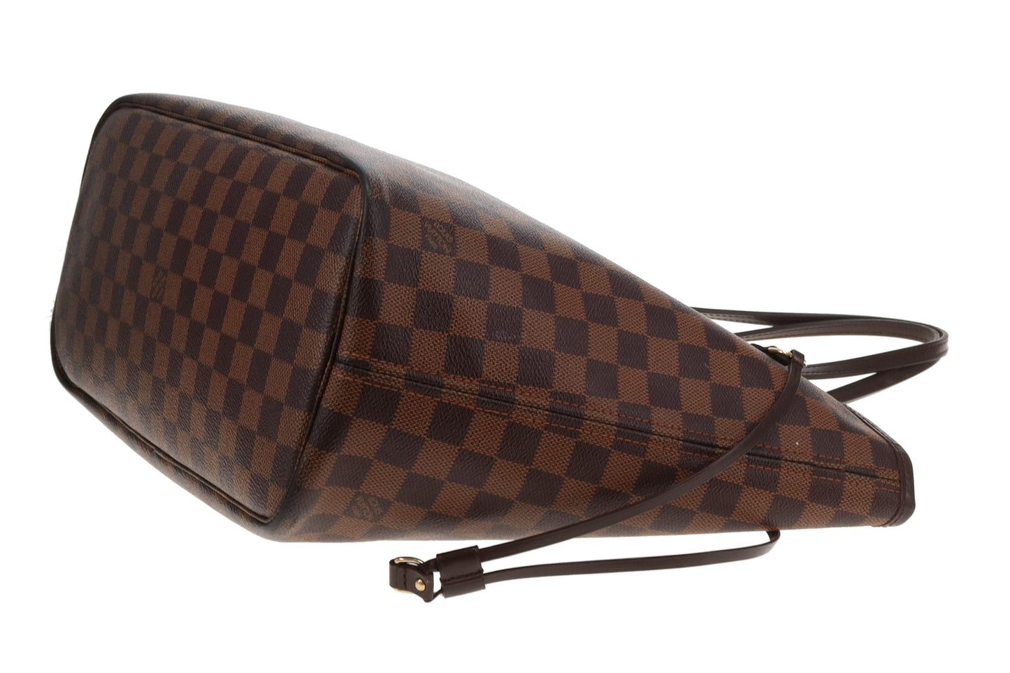 Louis Vuitton Neverfull MM with Pochette Classic Damier Ebene SF0175 - 2015