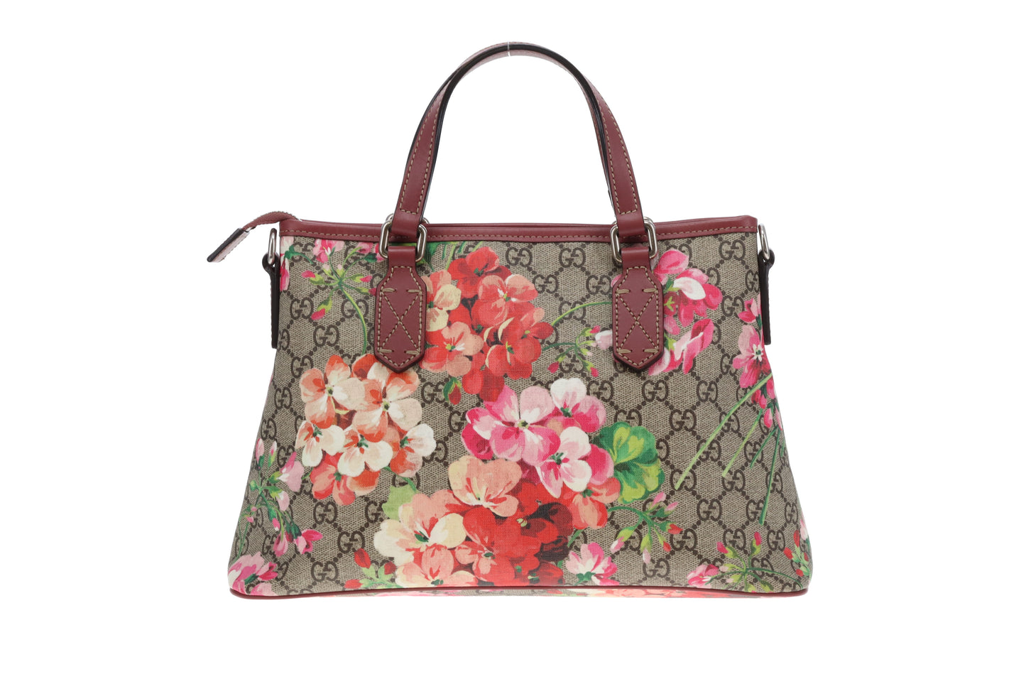 Gucci Blooms Floral Convertible Tote Small