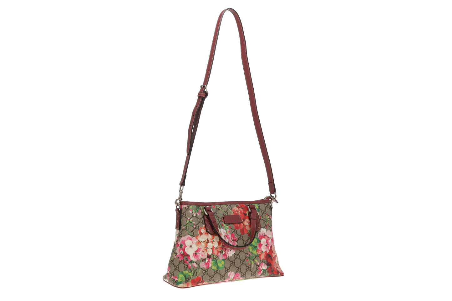 Gucci Blooms Floral Convertible Tote Small