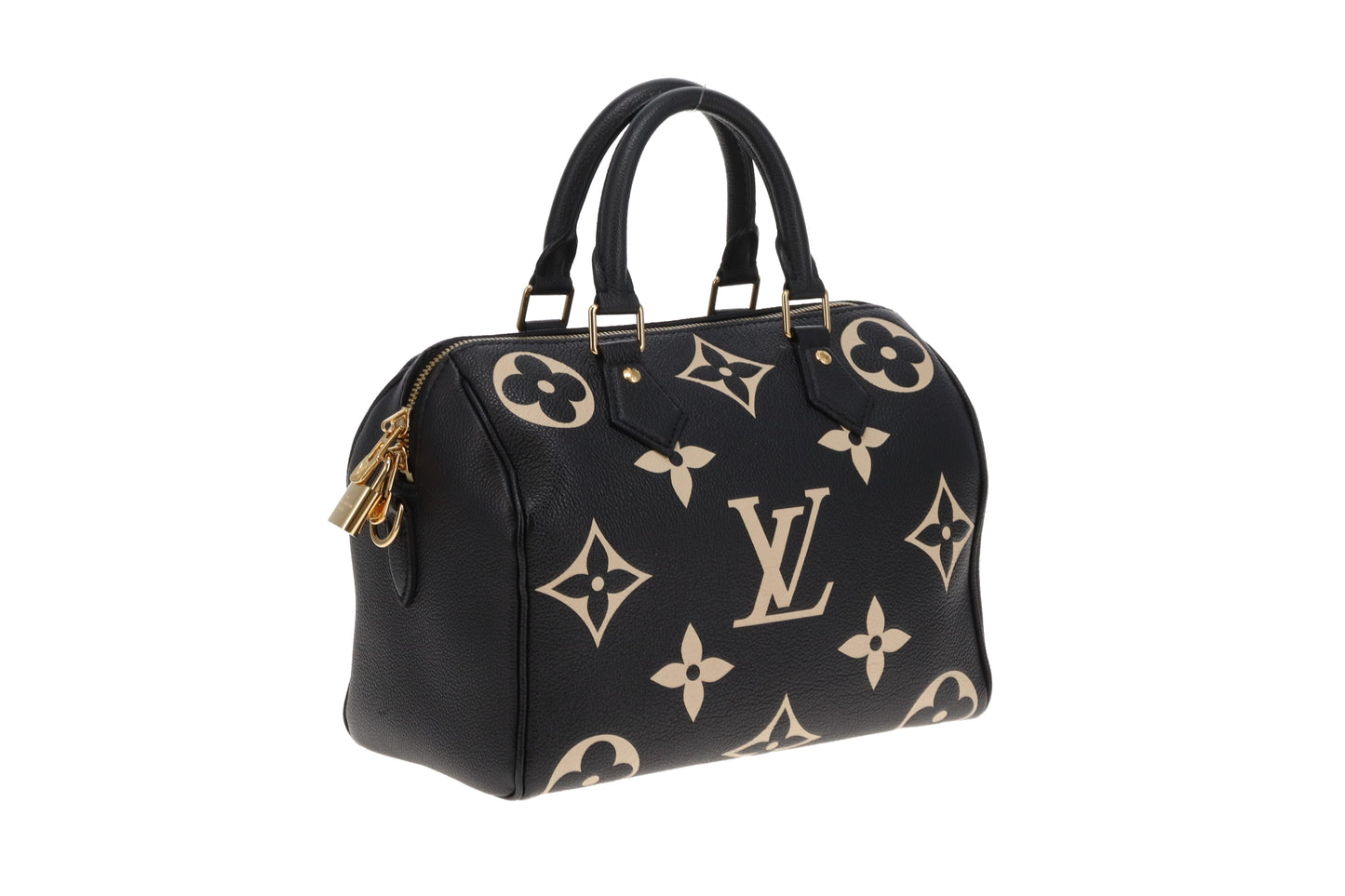Louis Vuitton Speedy 25 Bandouliere Bicolour Monogram Empreinte (NFID) GH