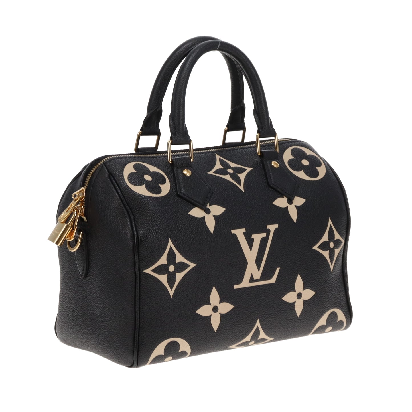 Louis Vuitton Speedy 25 Bandouliere Bicolour Monogram Empreinte (NFID) 2