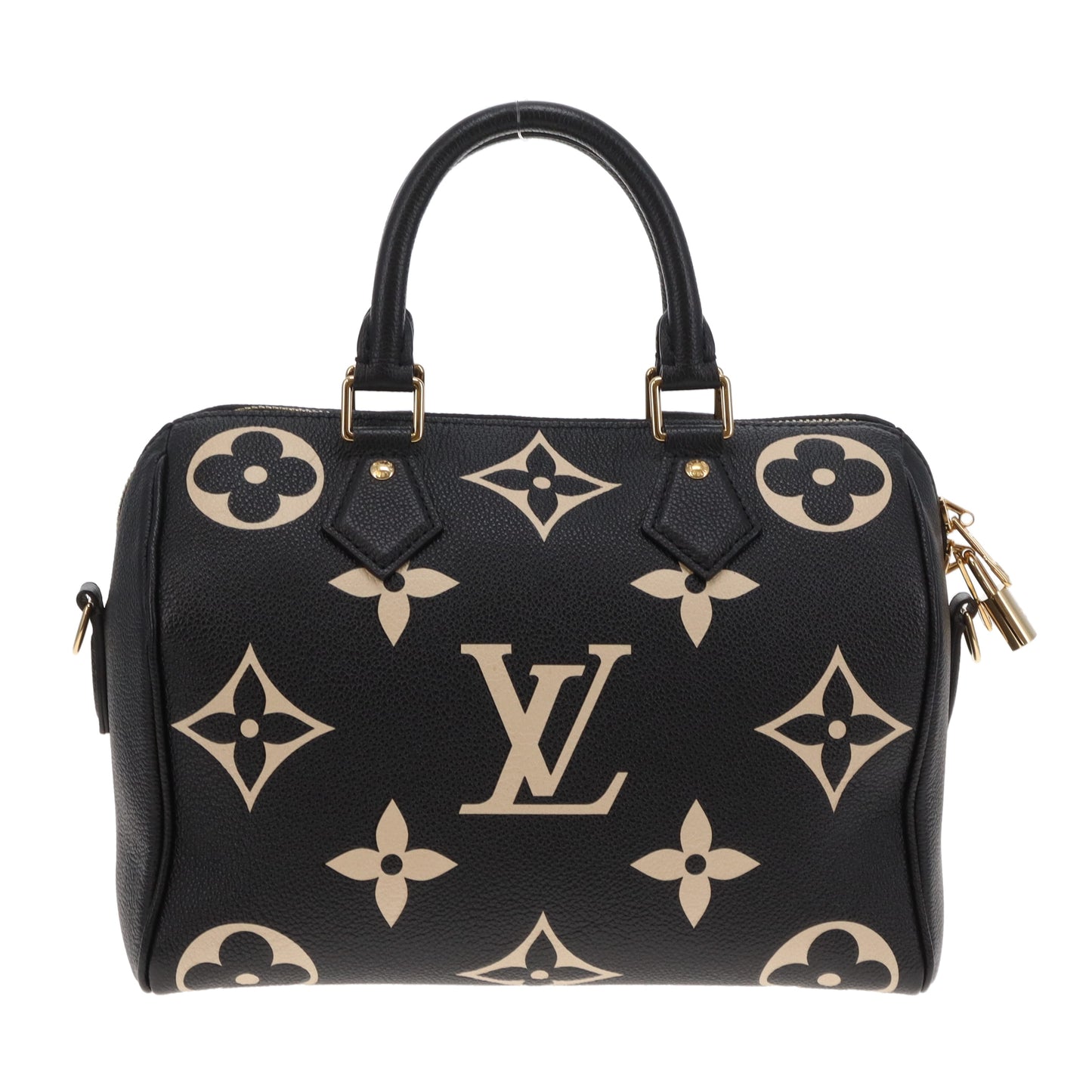 Louis Vuitton Speedy 25 Bandouliere Bicolour Monogram Empreinte (NFID) 2