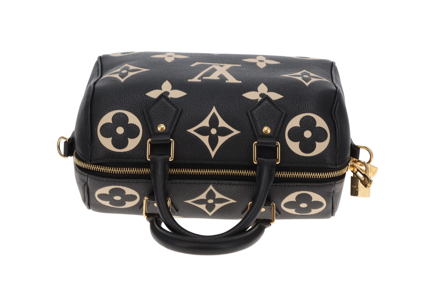 Louis Vuitton Speedy 25 Bandouliere Bicolour Monogram Empreinte (NFID) GH
