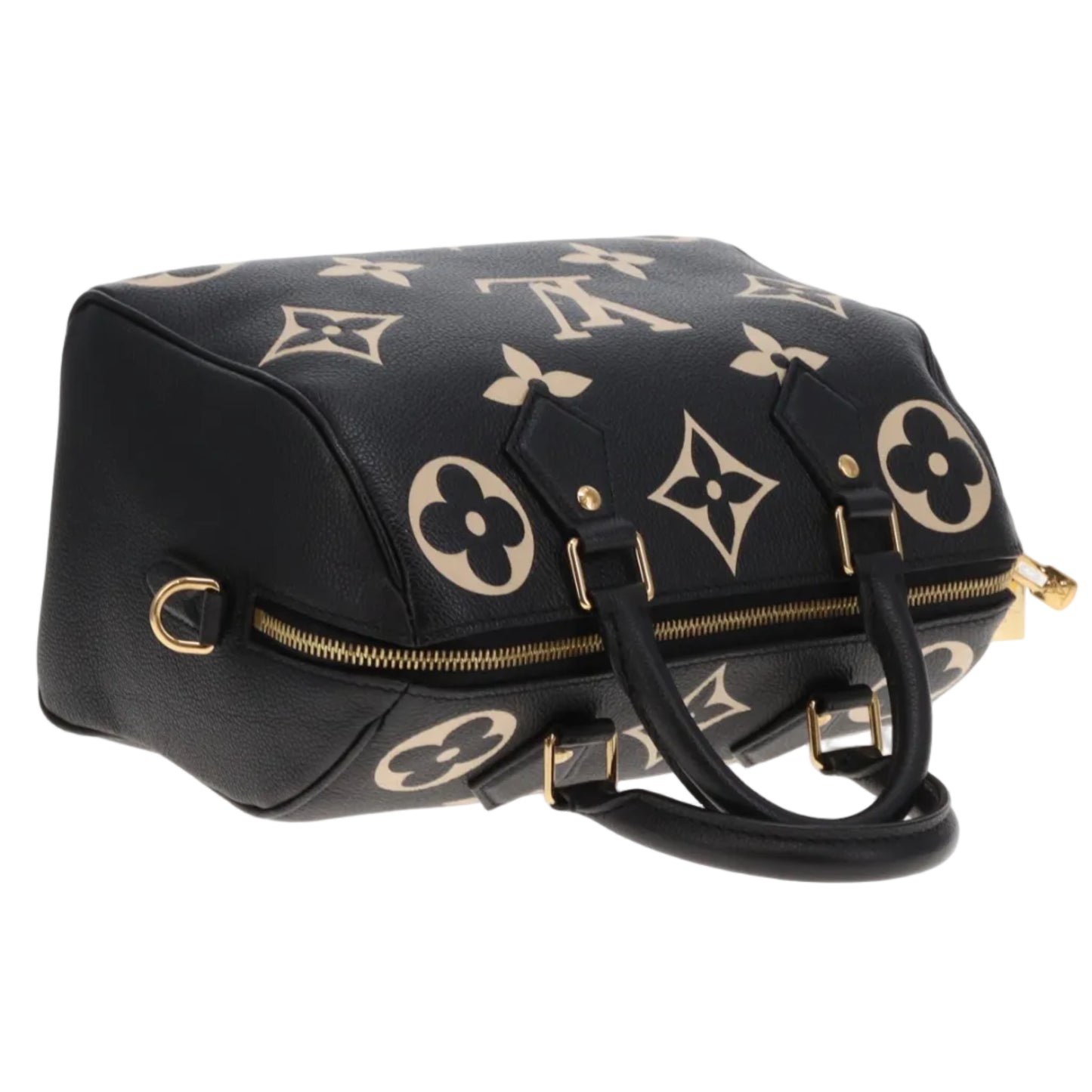 Louis Vuitton Speedy 25 Bandouliere Bicolour Monogram Empreinte (NFID) 2