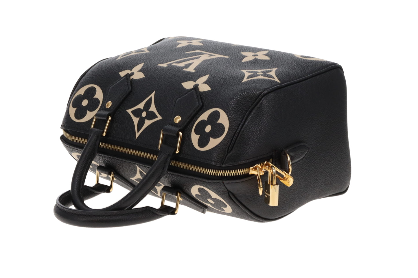 Louis Vuitton Speedy 25 Bandouliere Bicolour Monogram Empreinte (NFID) GH