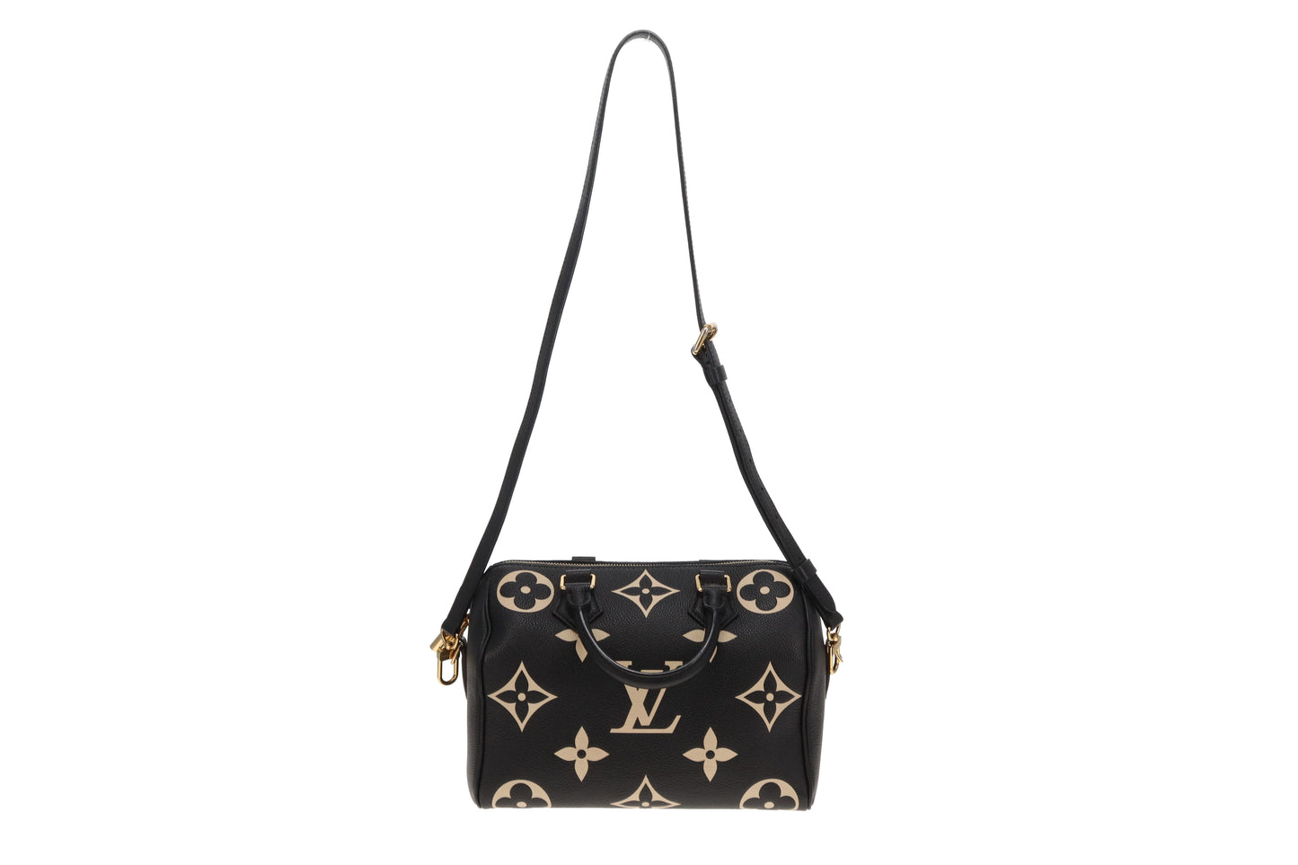 Louis Vuitton Speedy 25 Bandouliere Bicolour Monogram Empreinte (NFID) GH