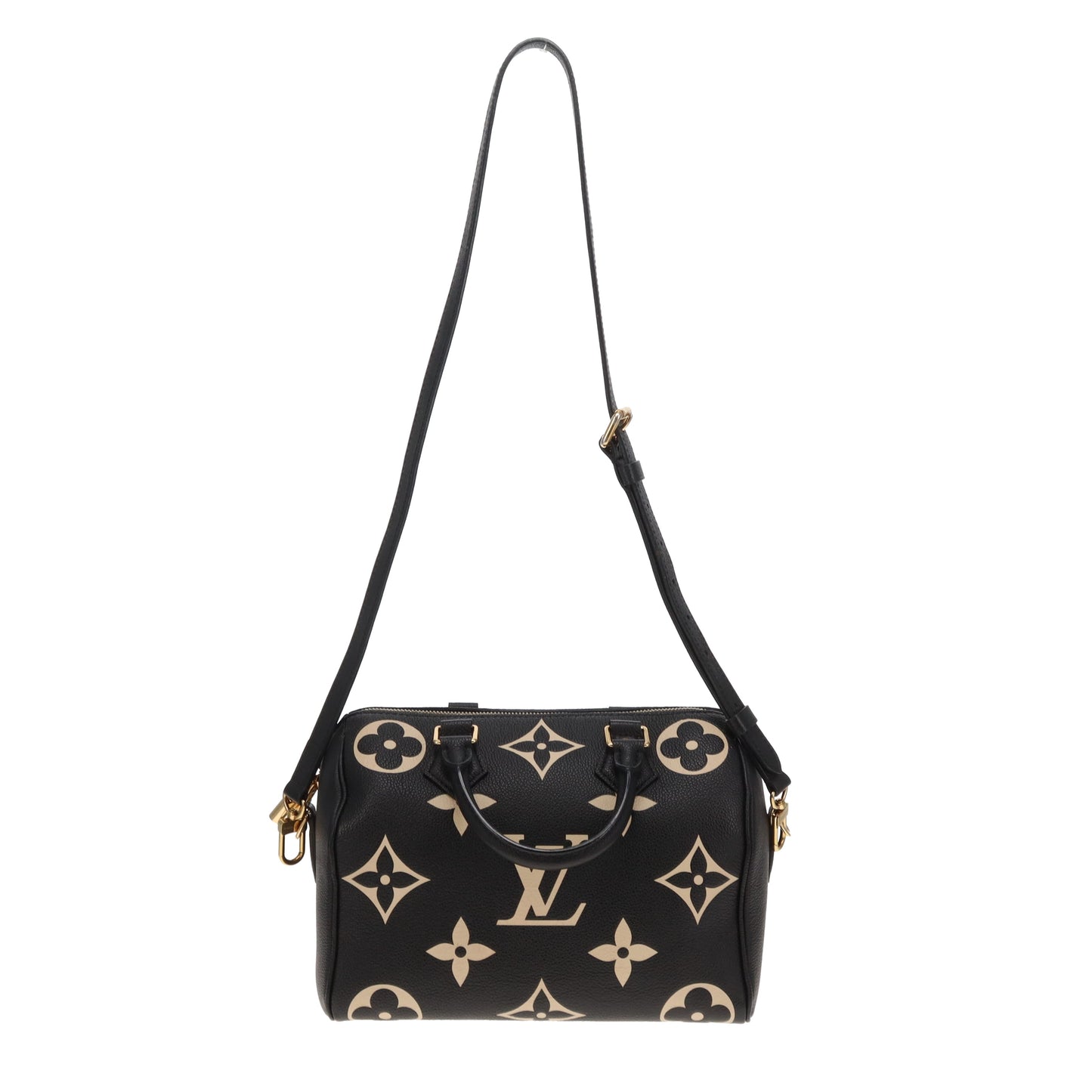 Louis Vuitton Speedy 25 Bandouliere Bicolour Monogram Empreinte (NFID) 2