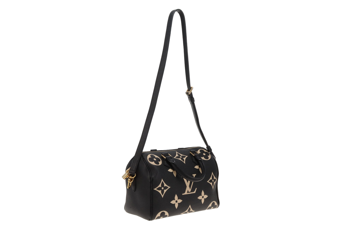Louis Vuitton Speedy 25 Bandouliere Bicolour Monogram Empreinte (NFID) GH