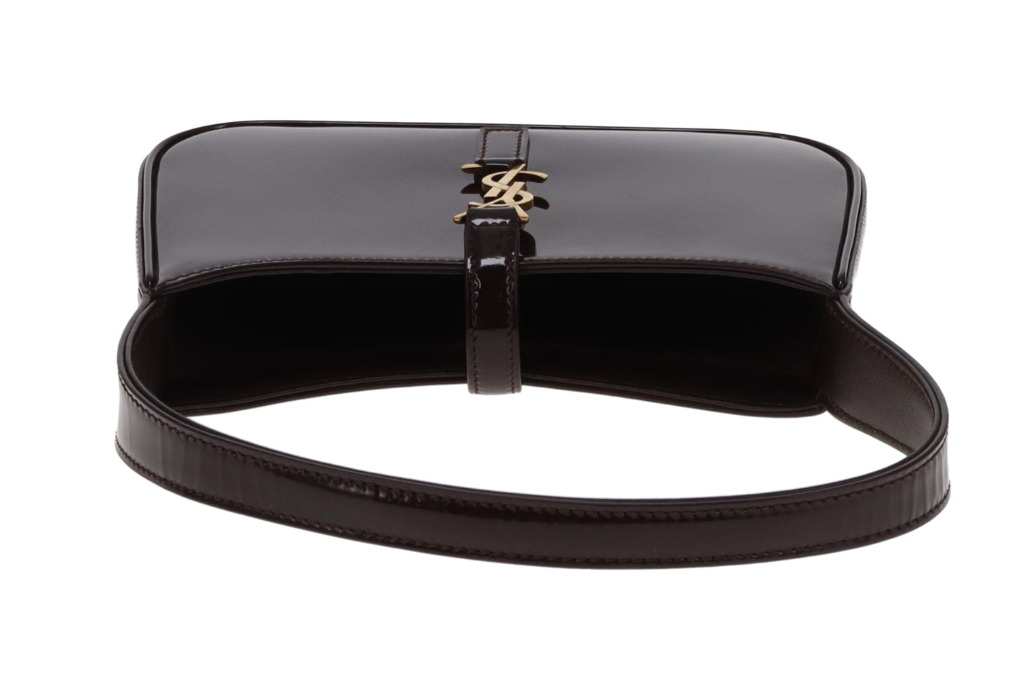 Saint Laurent Le 5  à  7 Mini Burgundy Patent 2024