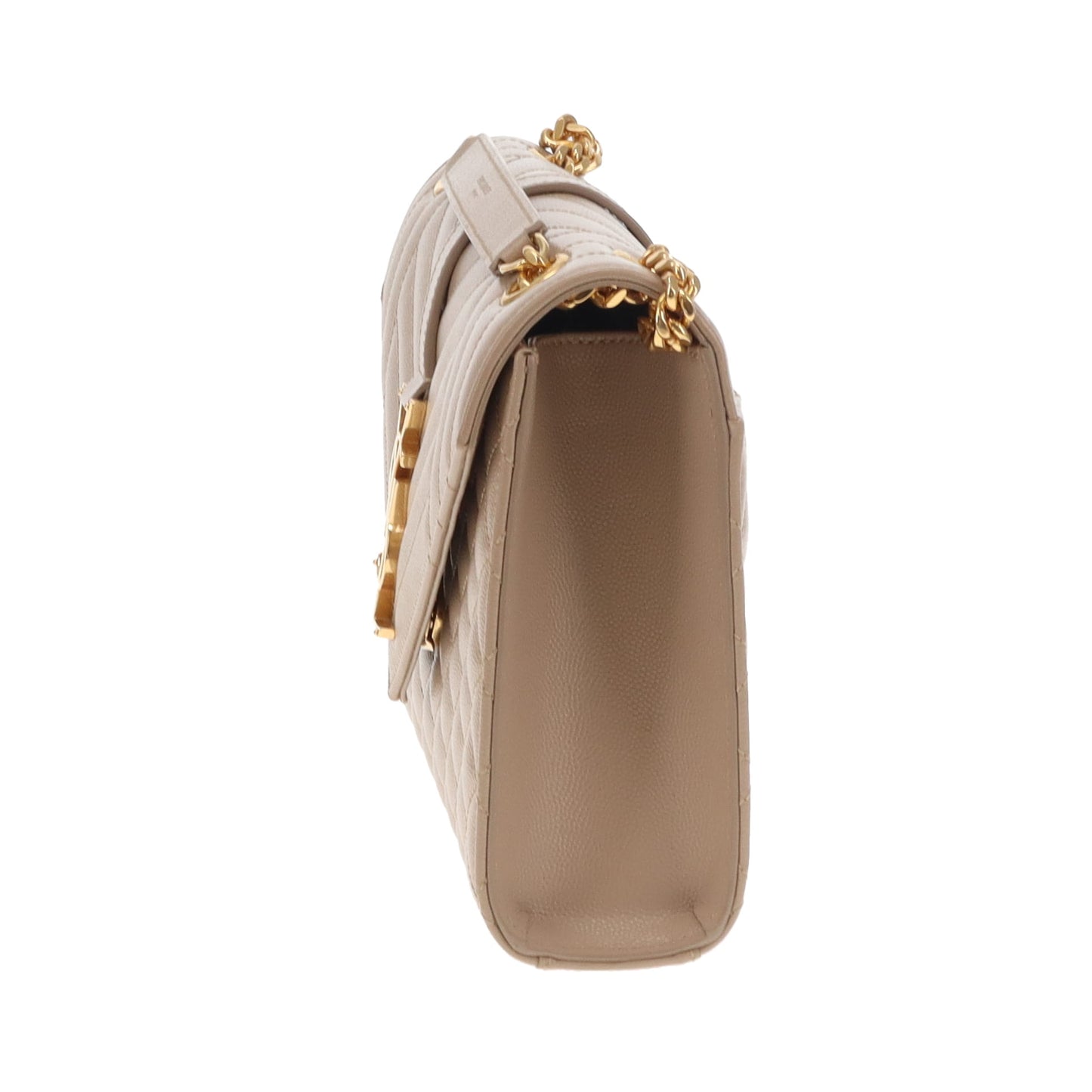 Saint Laurent Envelope Satchel Medium Beige GHW 2024
