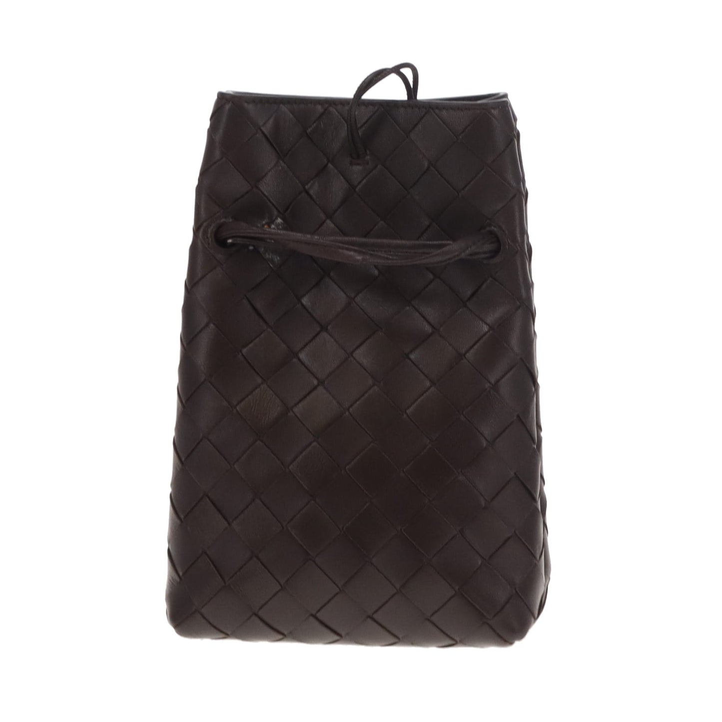 Bottega Veneta Andiamo Phone Pouch Fondant GHW