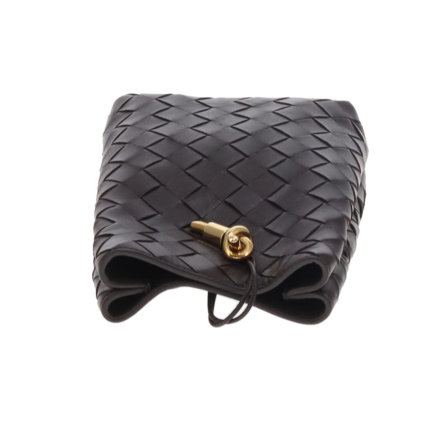 Bottega Veneta Andiamo Phone Pouch Fondant GHW