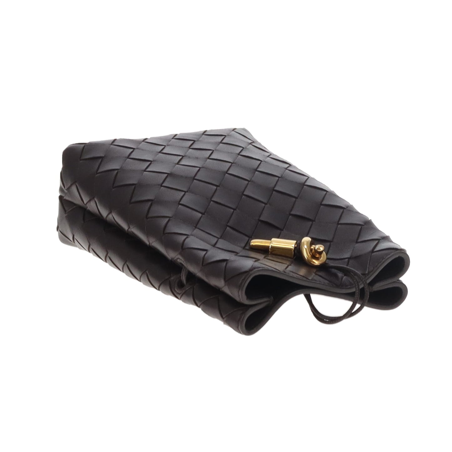 Bottega Veneta Andiamo Phone Pouch Fondant GHW