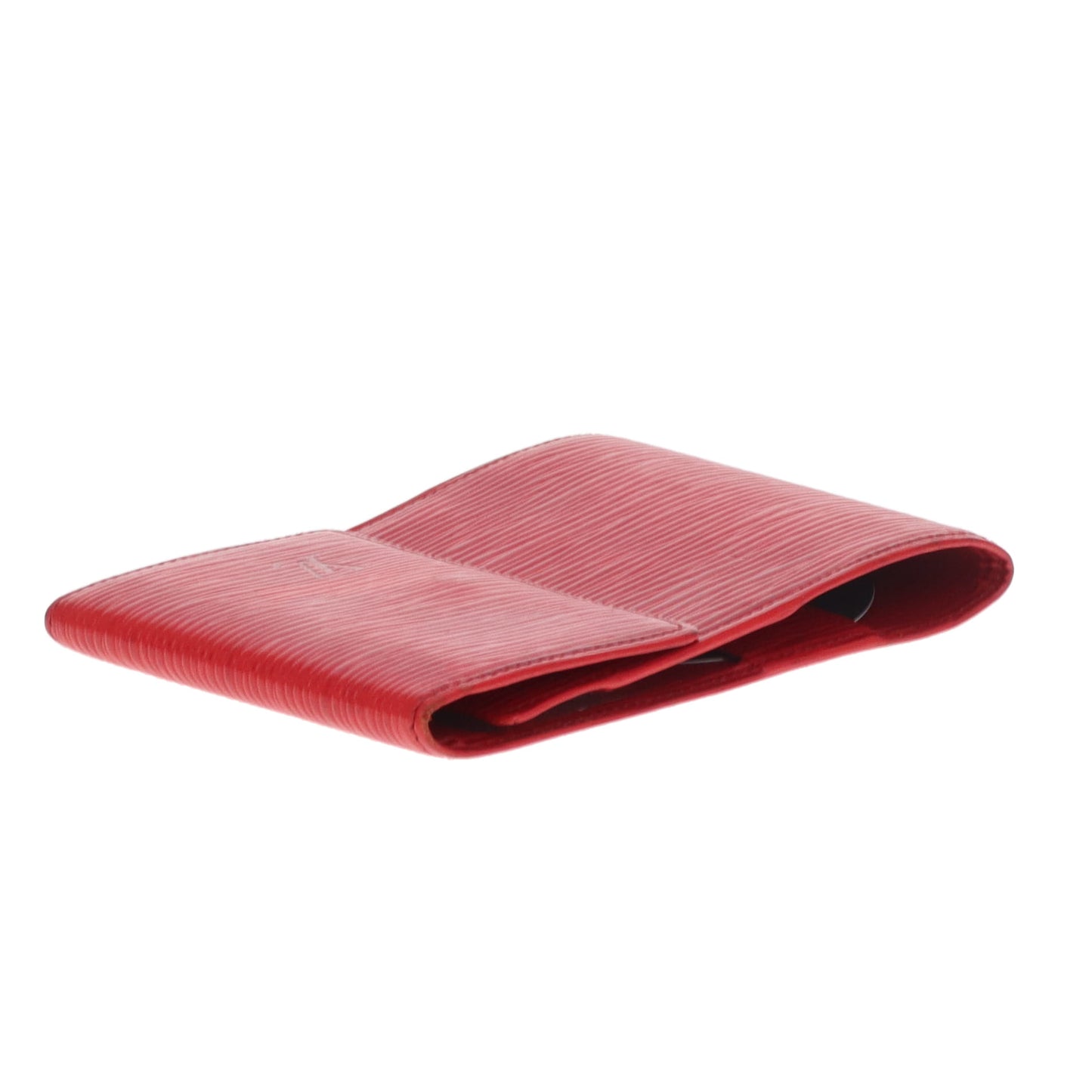 Louis Vuitton Chequebook Holder Vintage Castillian Red Epi Leather