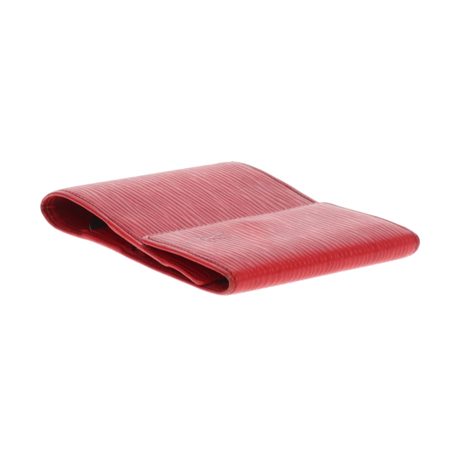 Louis Vuitton Chequebook Holder Vintage Castillian Red Epi Leather