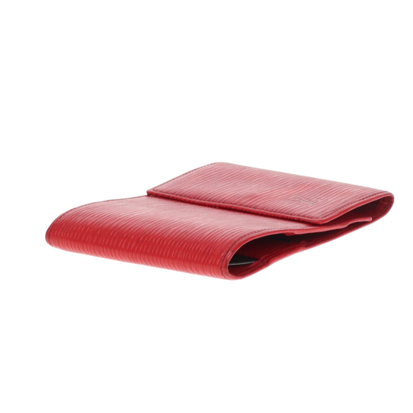 Louis Vuitton Chequebook Holder Vintage Castillian Red Epi Leather