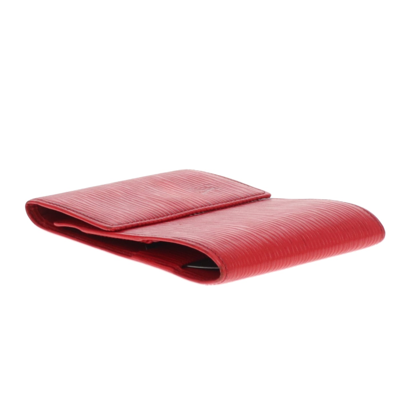 Louis Vuitton Chequebook Holder Vintage Castillian Red Epi Leather