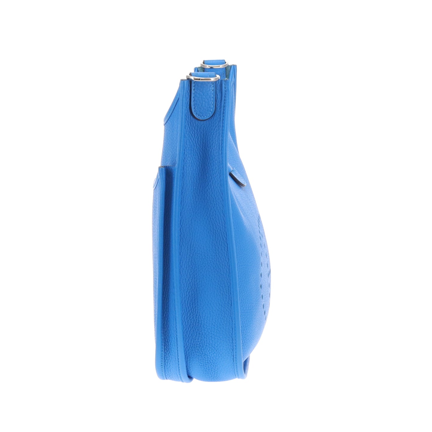 Hermes Evelyne III PM Bleu Hydra PHW - 2016