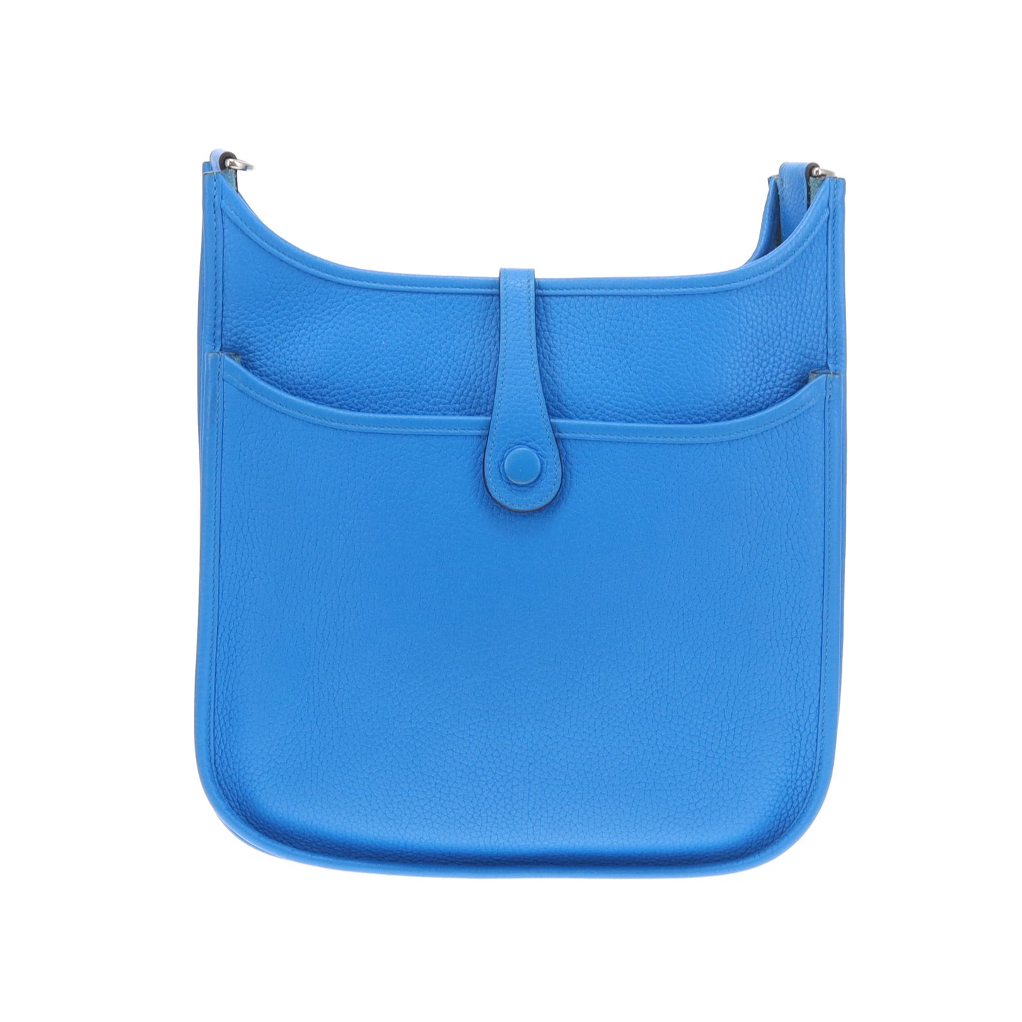 Hermes Evelyne III PM Bleu Hydra PHW - 2016