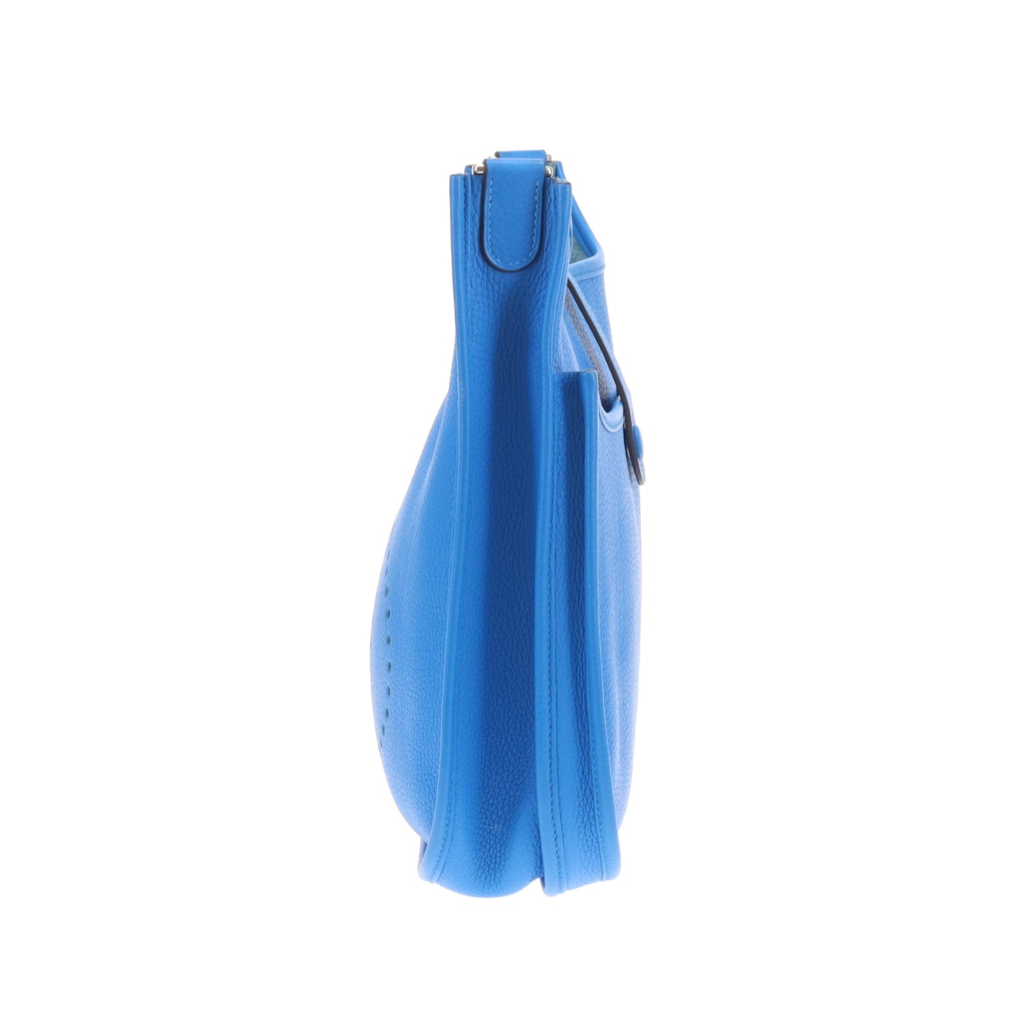 Hermes Evelyne III PM Bleu Hydra PHW - 2016