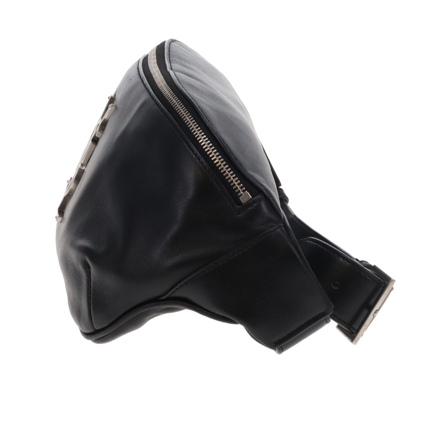 Saint Laurent Cassandre Belt Bag Black Lambskin SHW 2020