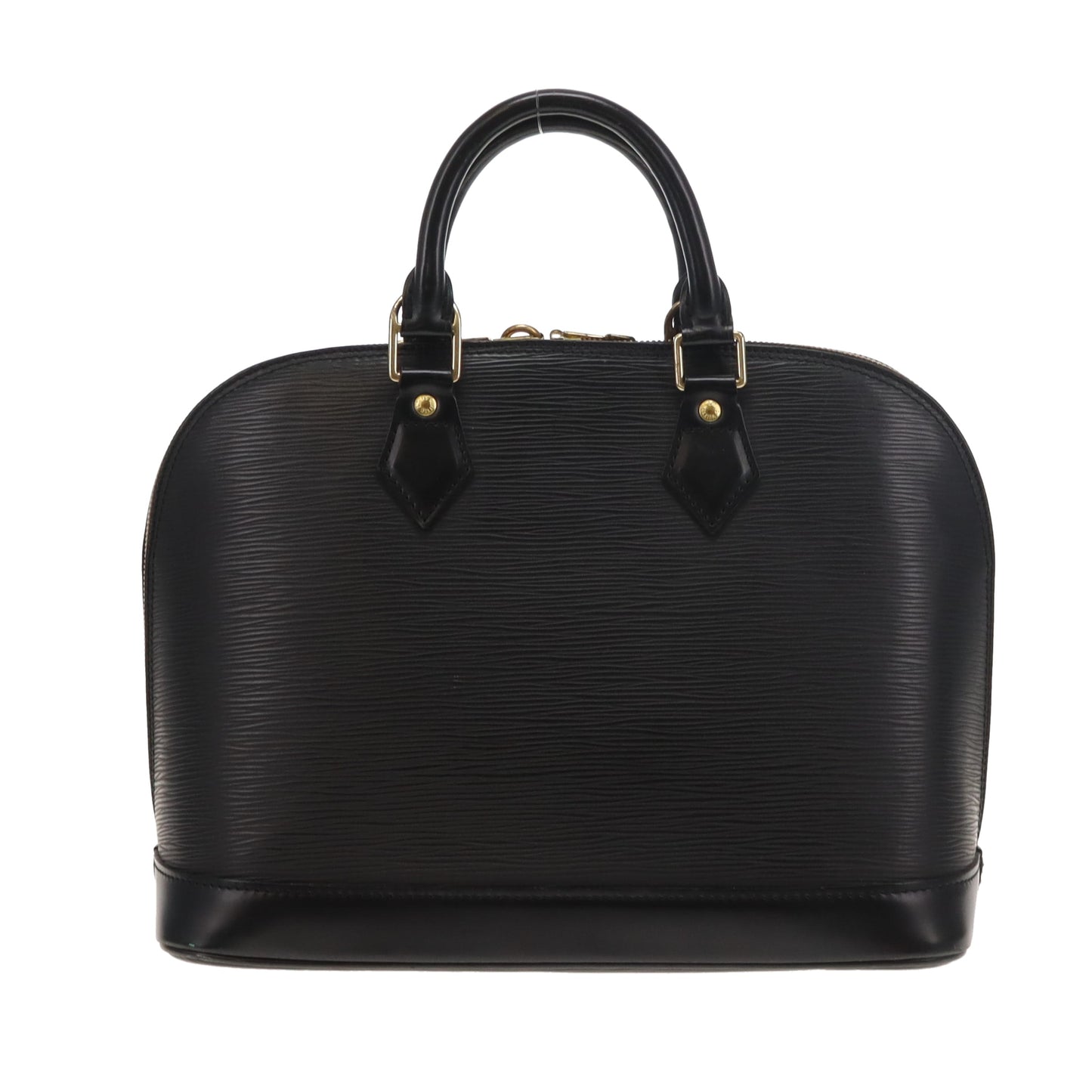 Louis Vuitton Vintage Black Epi Leather Alma PM With Strap AR0061 (2001)