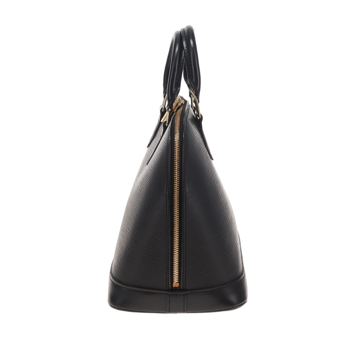 Louis Vuitton Vintage Black Epi Leather Alma PM With Strap AR0061 (2001)