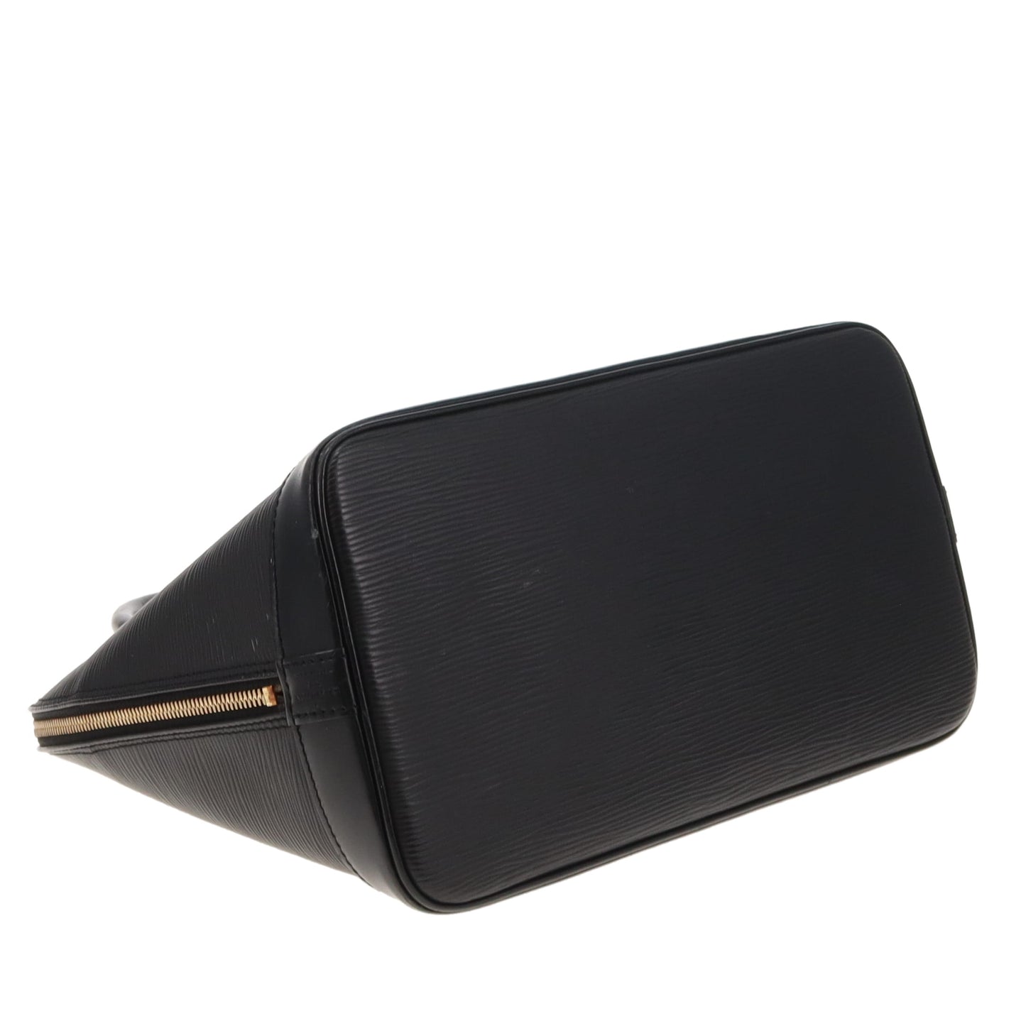 Louis Vuitton Vintage Black Epi Leather Alma PM With Strap AR0061 (2001)