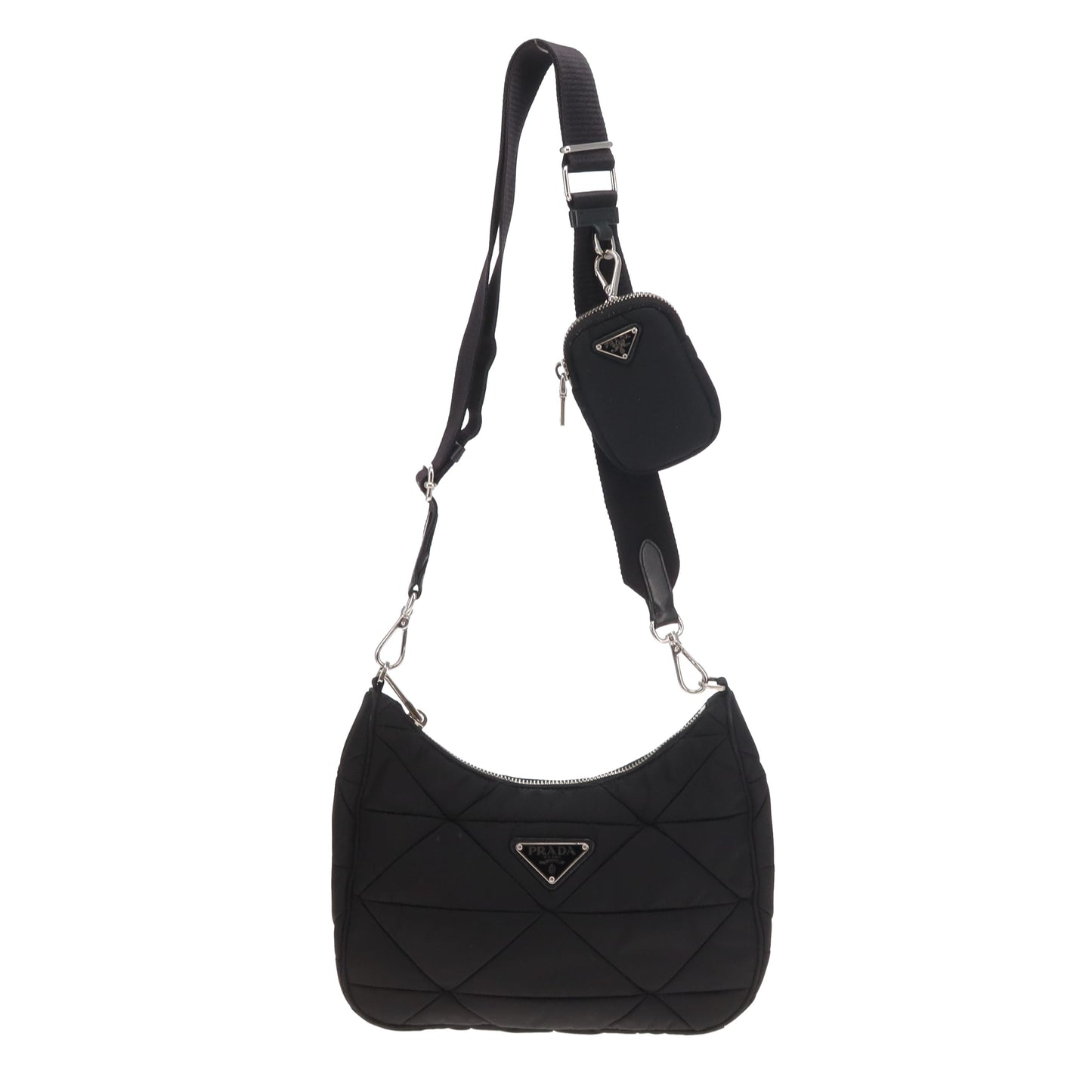 Prada Re-Edition Quilted Black SHW