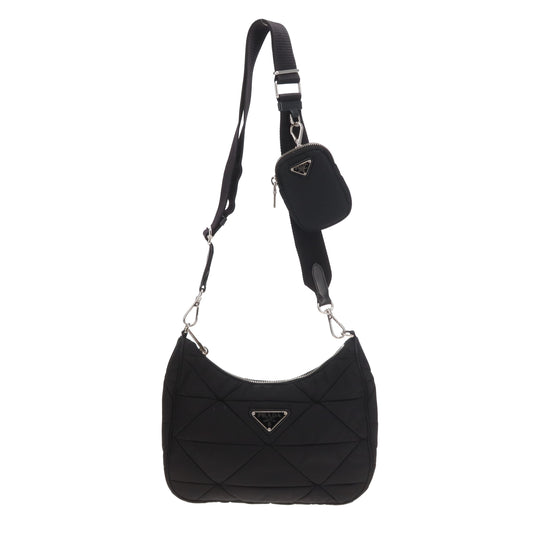 Prada Re-Edition Quilted Black SHW