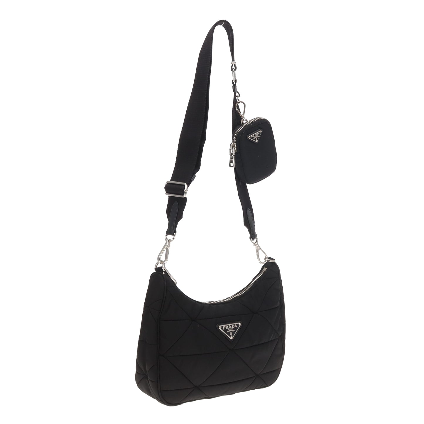 Prada Re-Edition Quilted Black SHW
