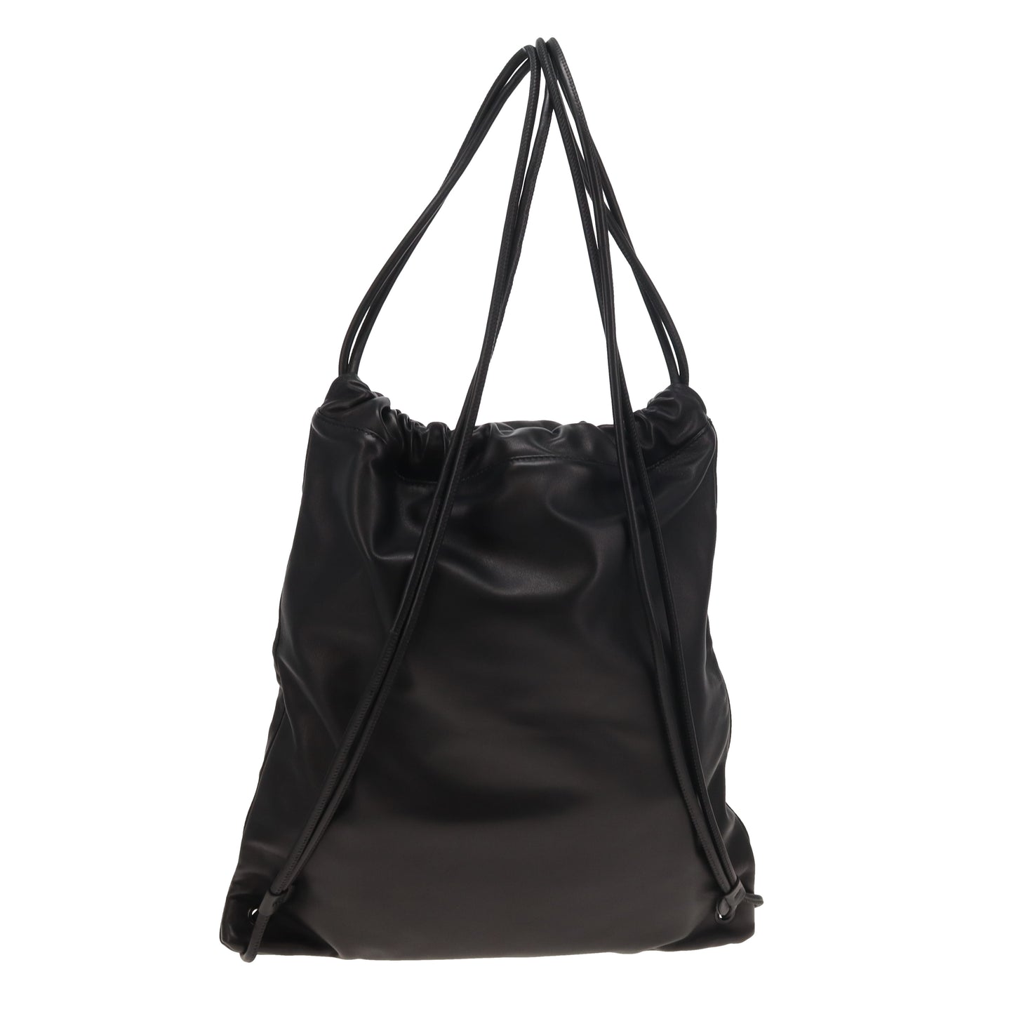 Saint Laurent Teddy Drawstring Backpack Black Leather 2019