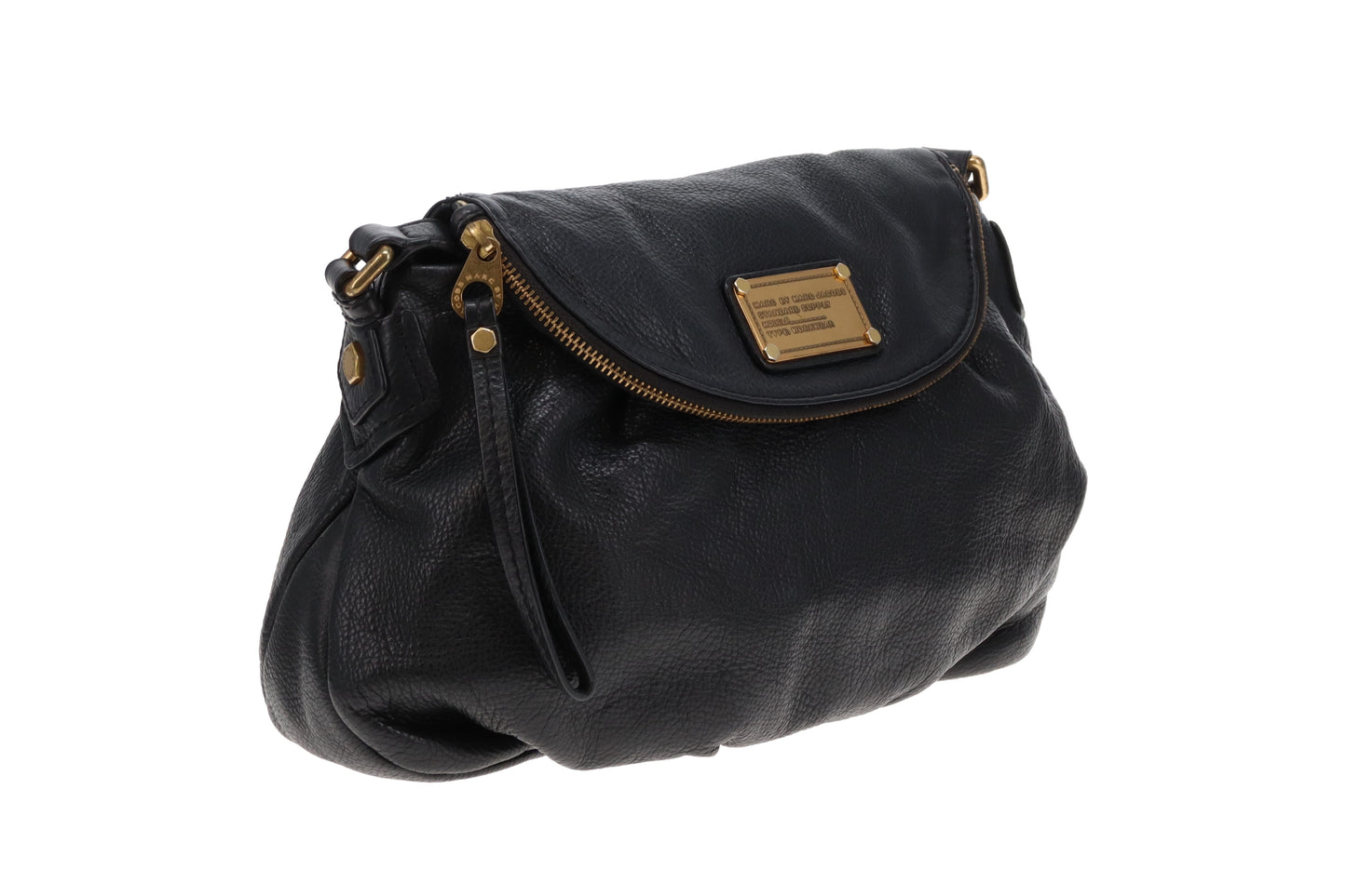 Marc Jacobs Classic Q Natasha Black Leather