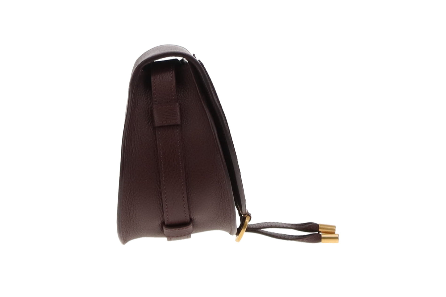 Chloe Marcie Crossbody Burgundy Leather